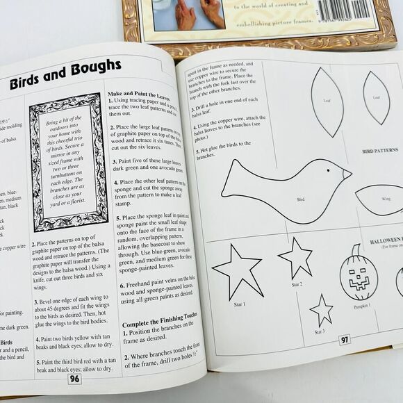 Picture Framing DIY Do It Yourself Craft Book Lot Frame Art step by Step photos - Picture 13 of 16